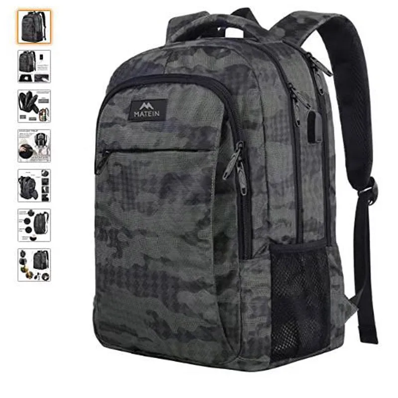 Laptop Backpack For Women Men's and Women's Business USB Charging Backpack Outdoor
