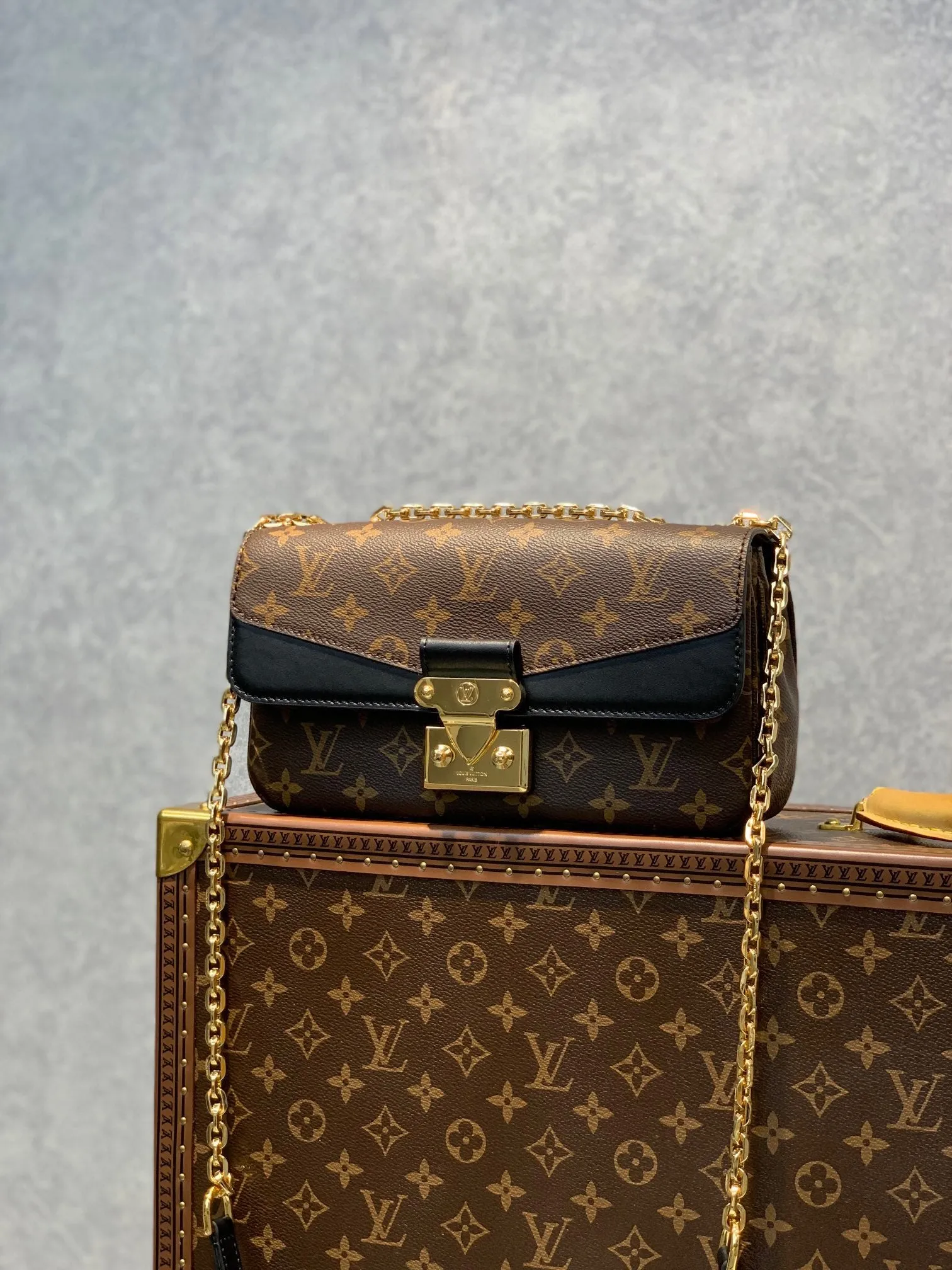 LB670 Marceau Monogram / HIGHEST QUALITY VERSION / 9.6 x 5.9 x 2.6 inches