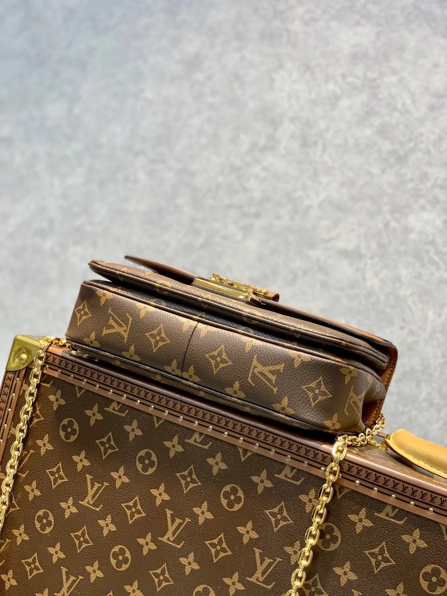 LB670 Marceau Monogram / HIGHEST QUALITY VERSION / 9.6 x 5.9 x 2.6 inches