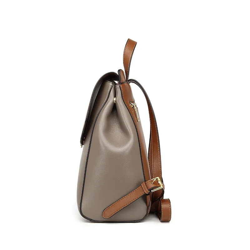 Leather Backpack Purse