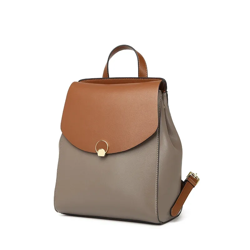 Leather Backpack Purse