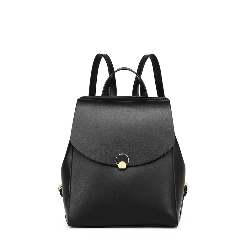 Leather Backpack Purse