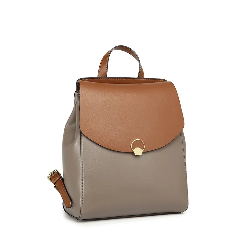 Leather Backpack Purse