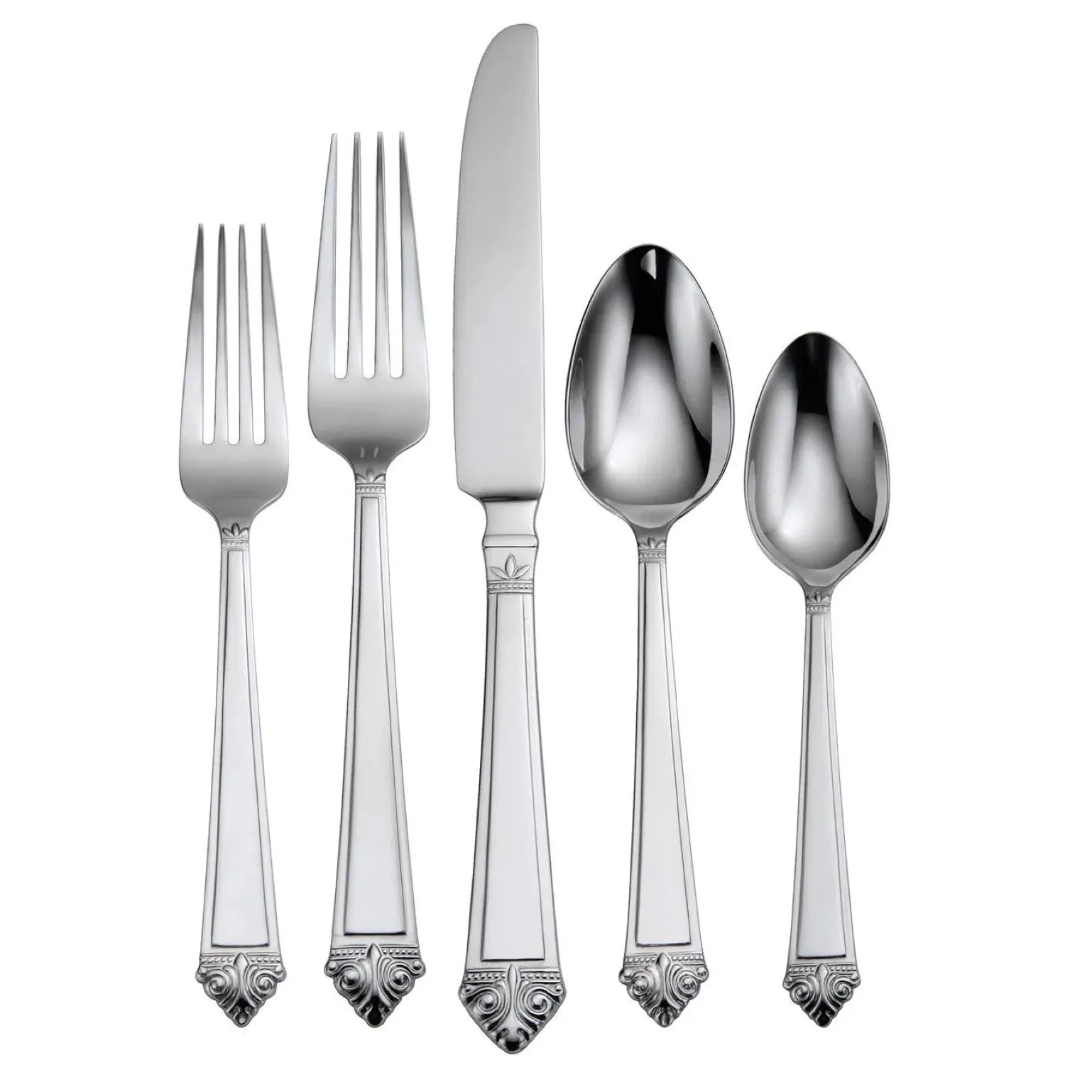 Lenox Oneida Eave Stainless Steel Flatware Set 20pc