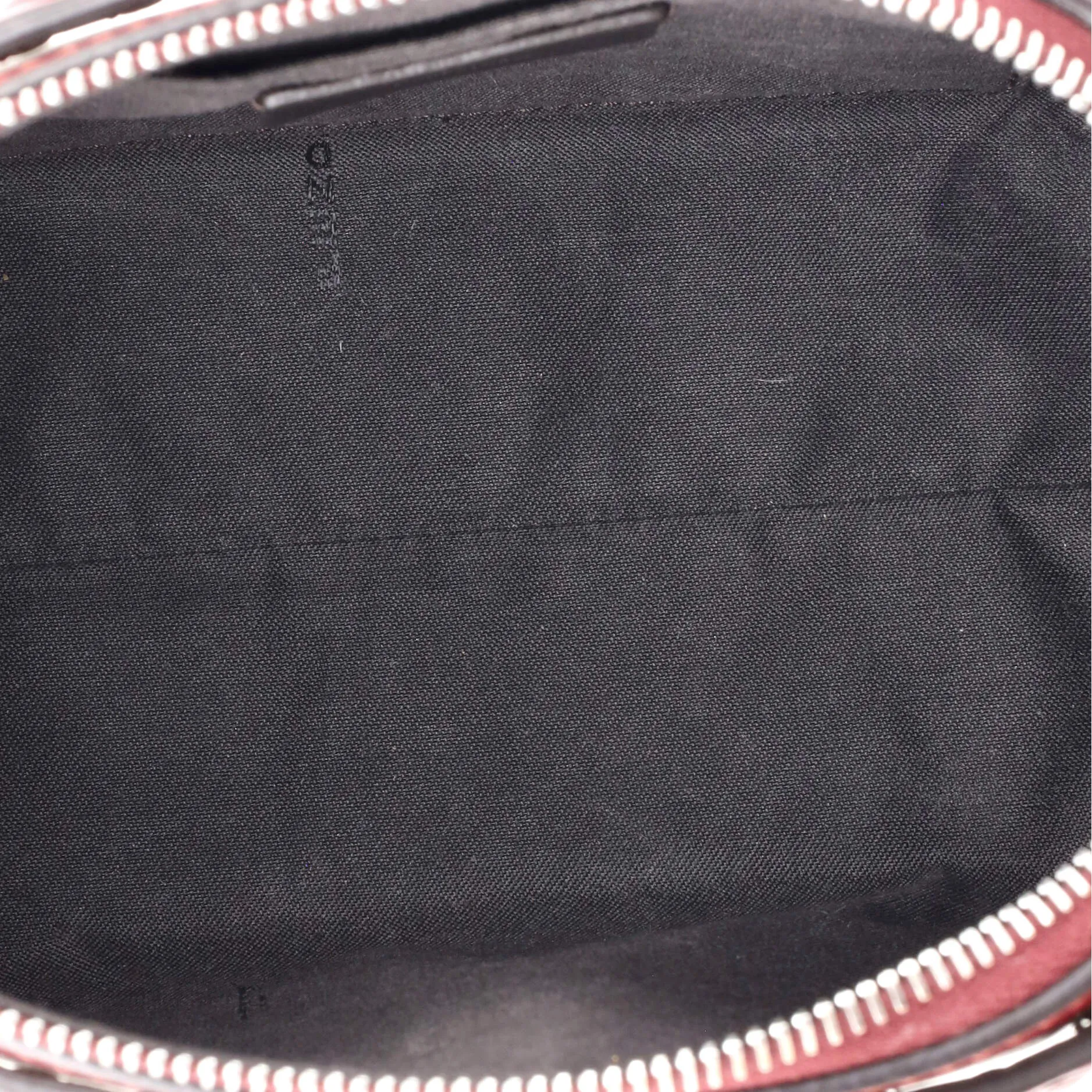 Logo By The Way Satchel Embossed Leather Mini