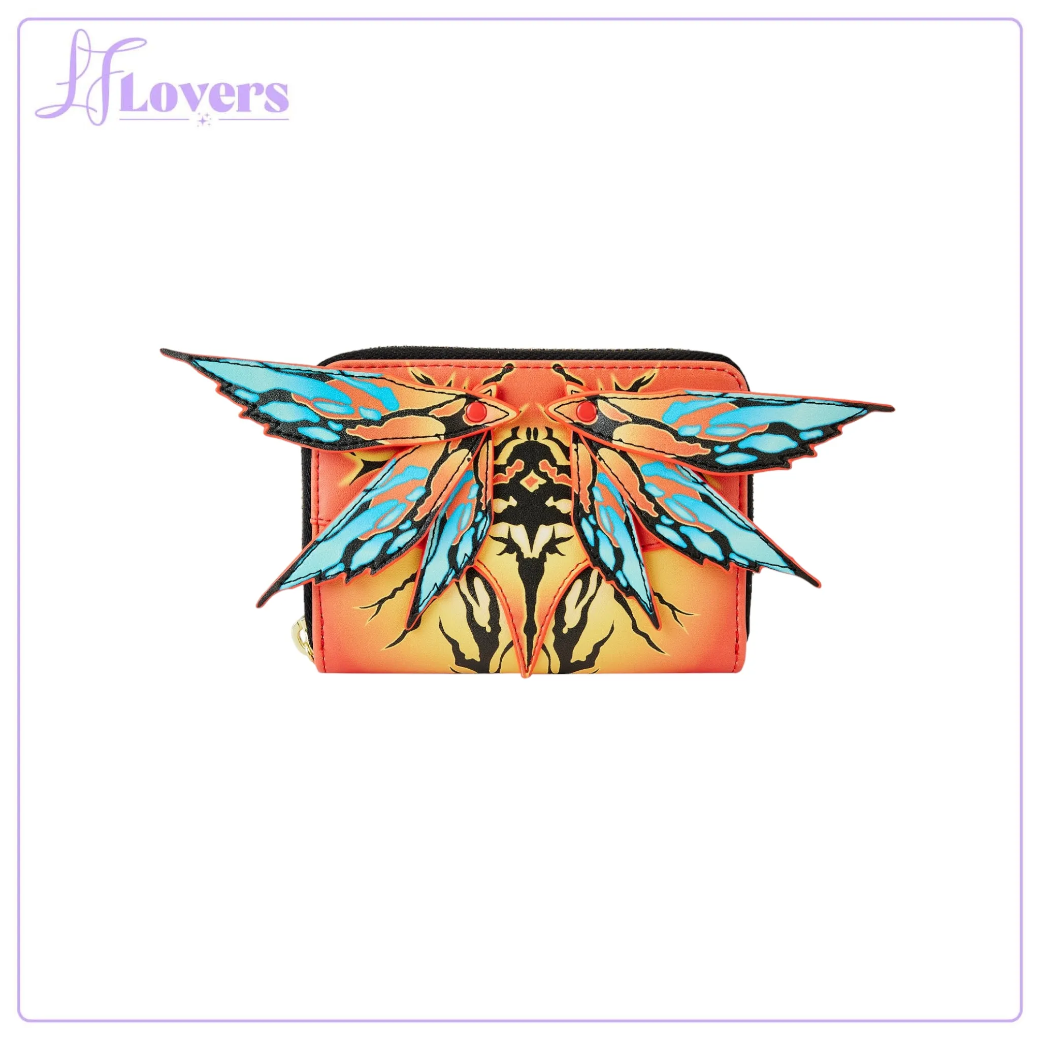 Loungefly Disney Avatar 2 Taruk Banshee Moveable Wings Zip Around Wallet