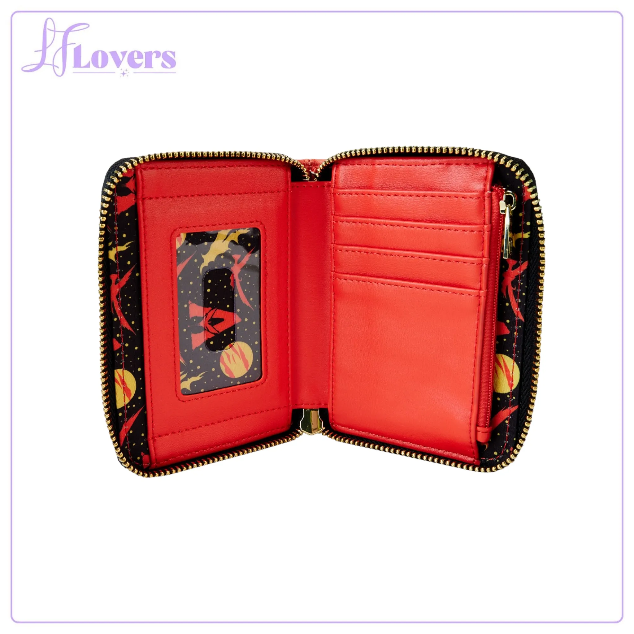 Loungefly Disney Avatar 2 Taruk Banshee Moveable Wings Zip Around Wallet