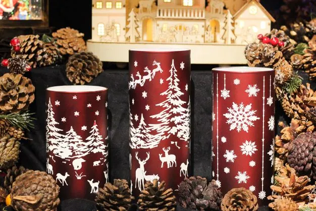Luxa LED Light Up Snowie Santa Light - Various Sizes