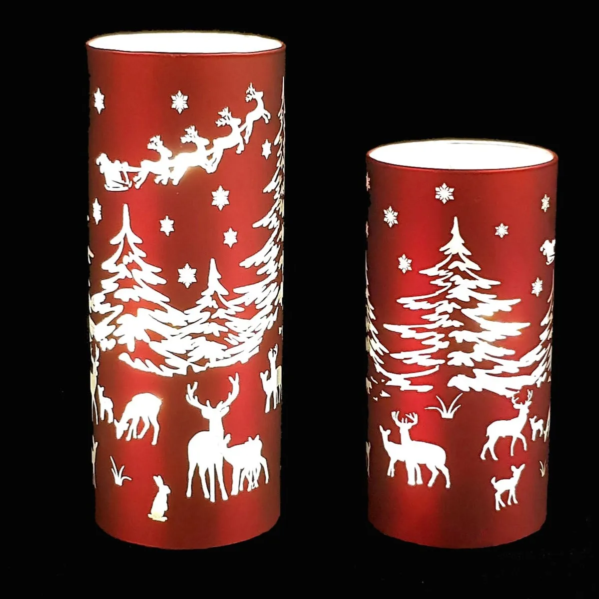 Luxa LED Light Up Snowie Santa Light - Various Sizes