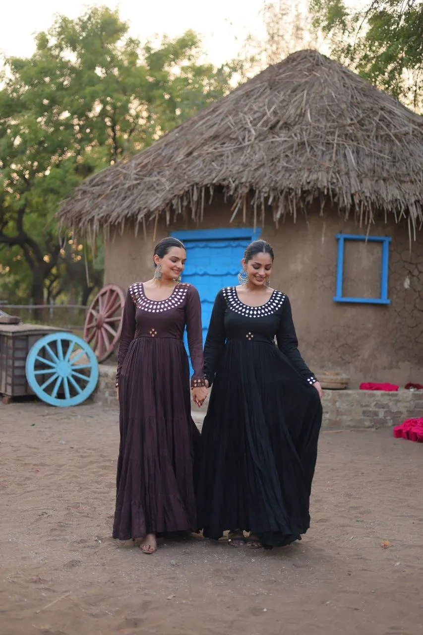Luxurious and Flawless  Rayon Gowns
