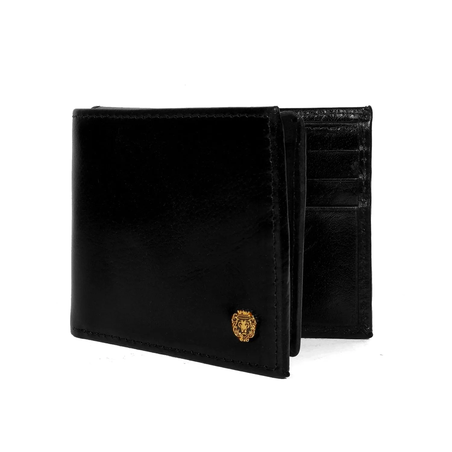 Luxurious Bi-Fold Black Wallet