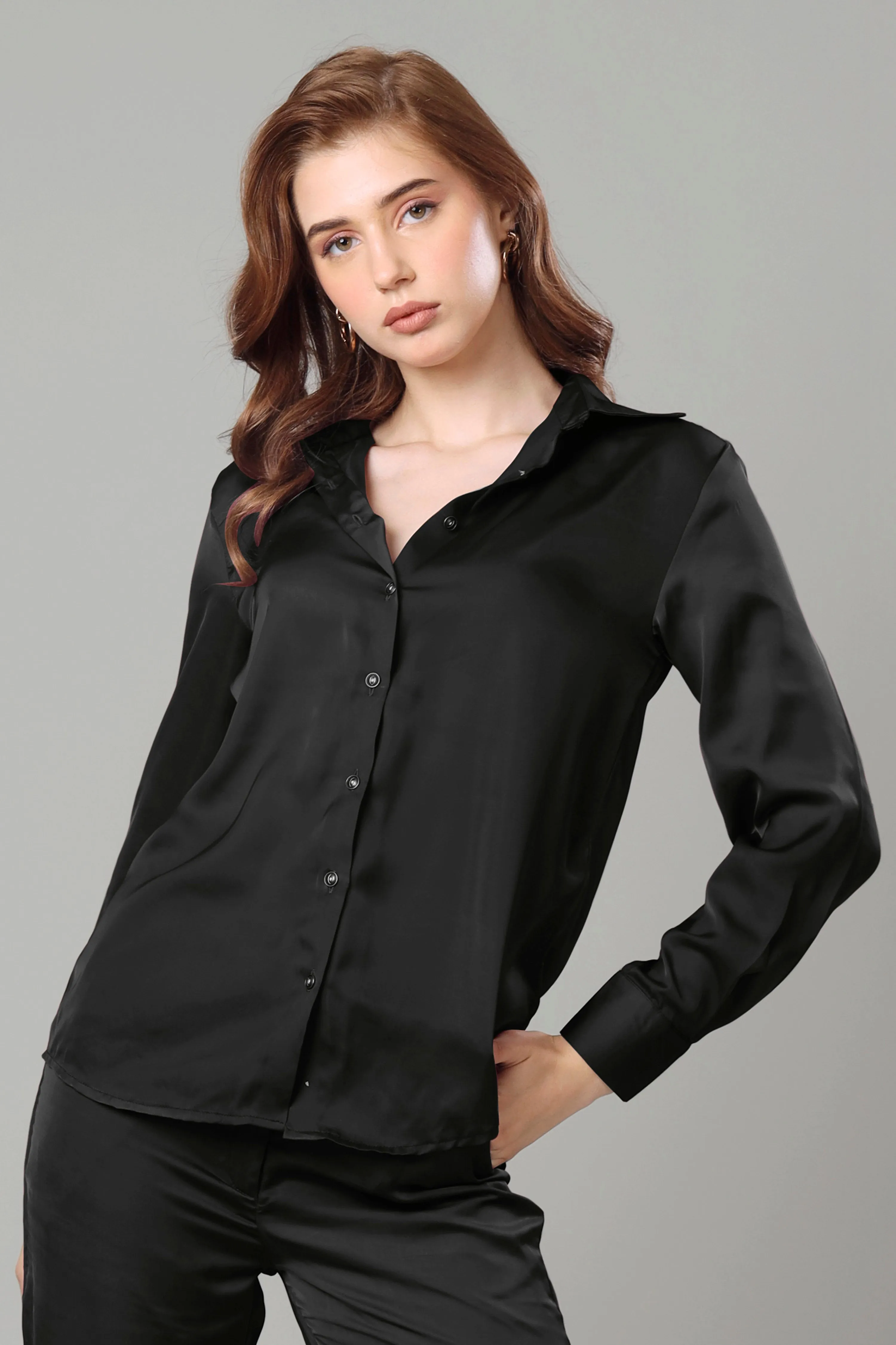 Luxurious Black Shirt For Women