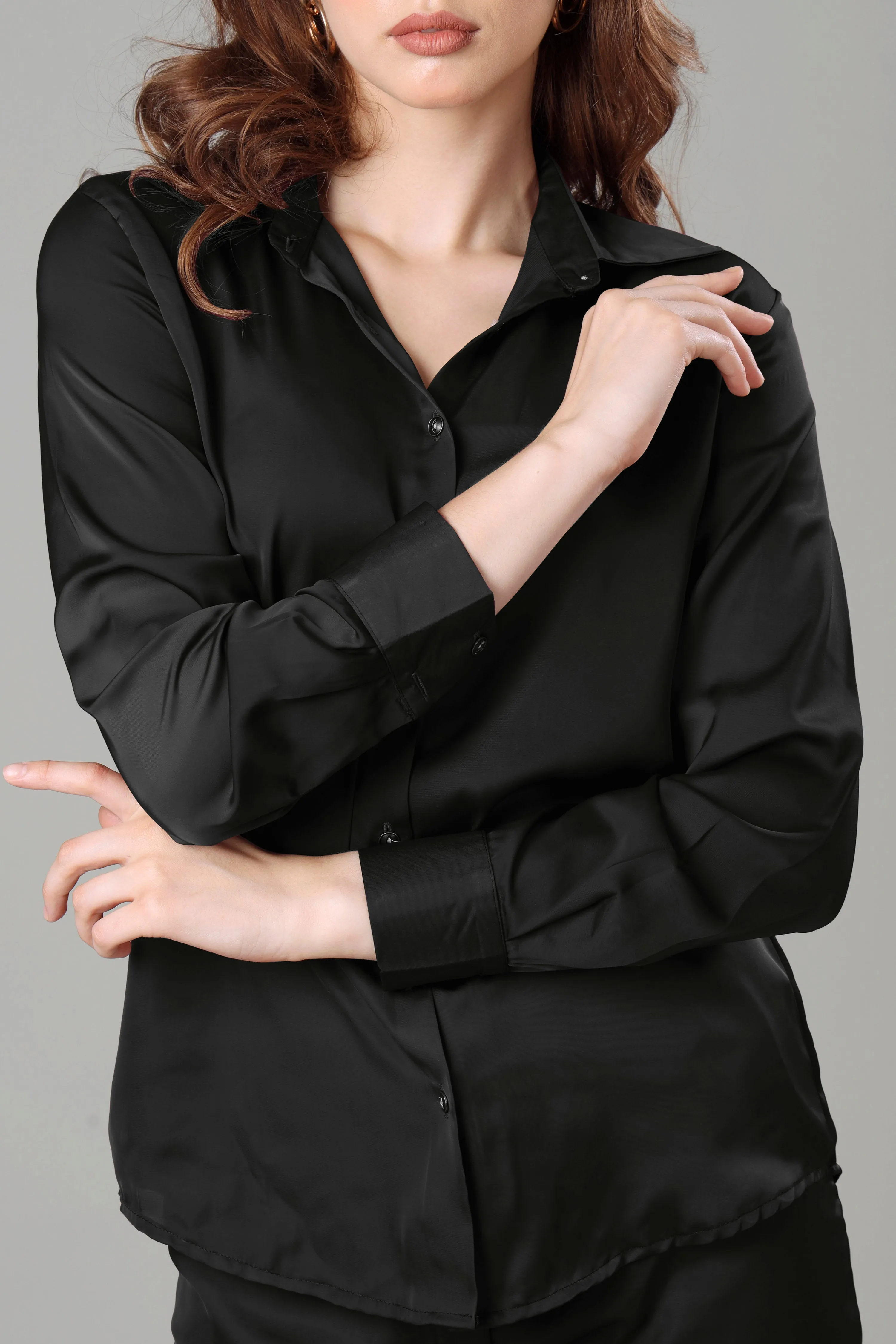 Luxurious Black Shirt For Women