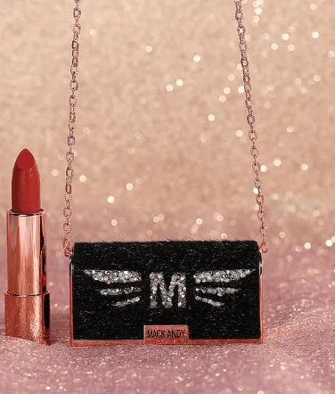 Luxurious Color Fur Chain Lipstick
