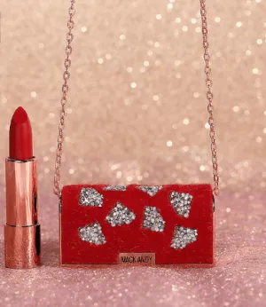 Luxurious Color Fur Chain Lipstick