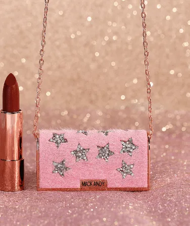 Luxurious Color Fur Chain Lipstick