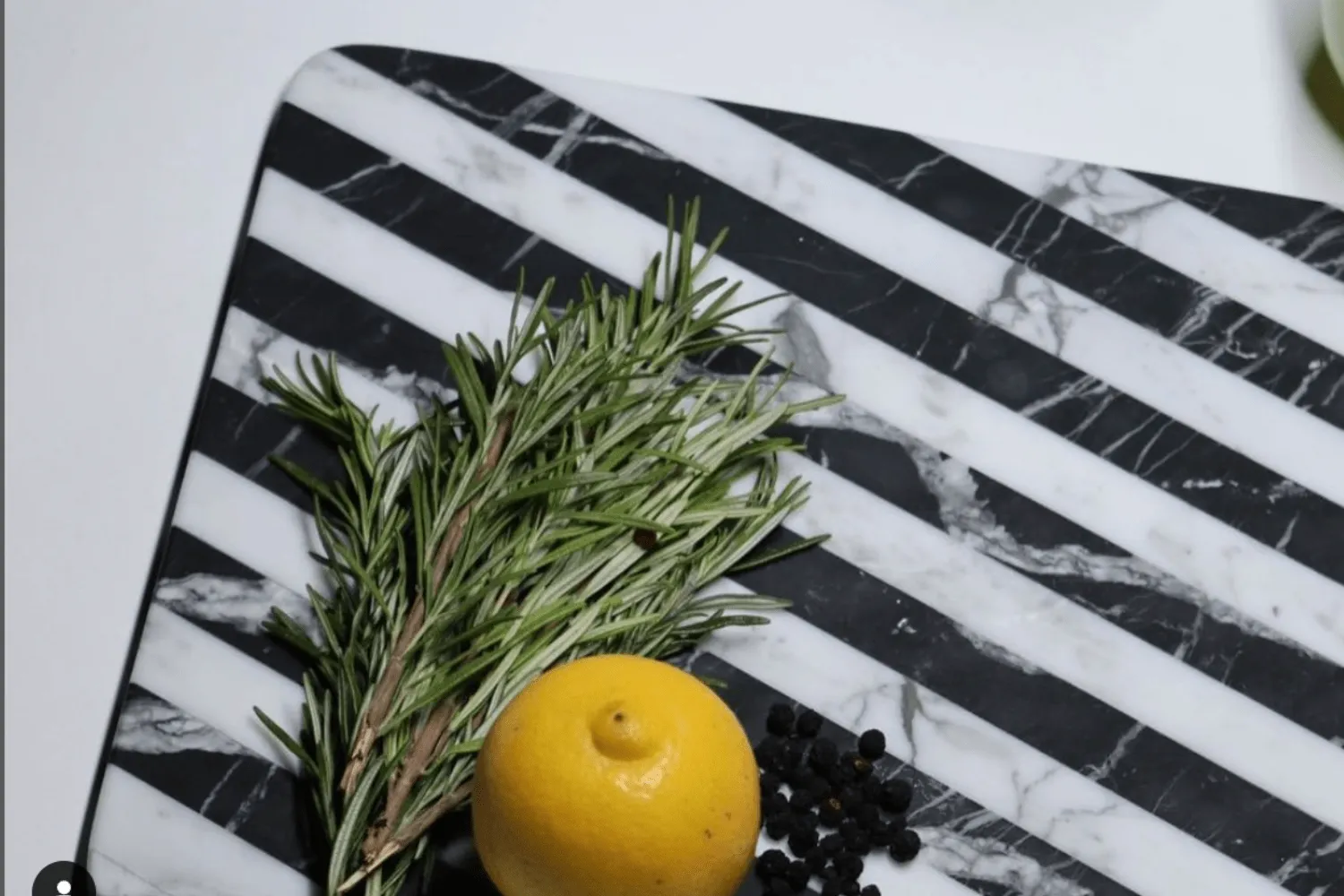 Luxurious Italian Marble Cutting Board by Bethan Gray