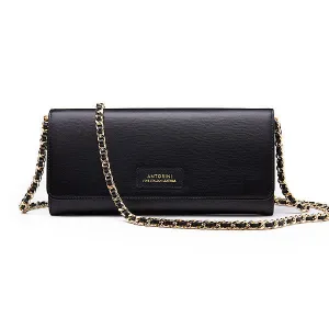 Luxurious Terre Concetta Wallet in Black