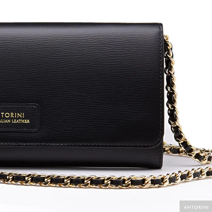 Luxurious Terre Concetta Wallet in Black