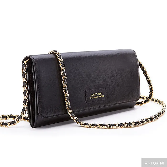 Luxurious Terre Concetta Wallet in Black