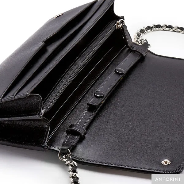 Luxurious Terre Concetta Wallet in Black