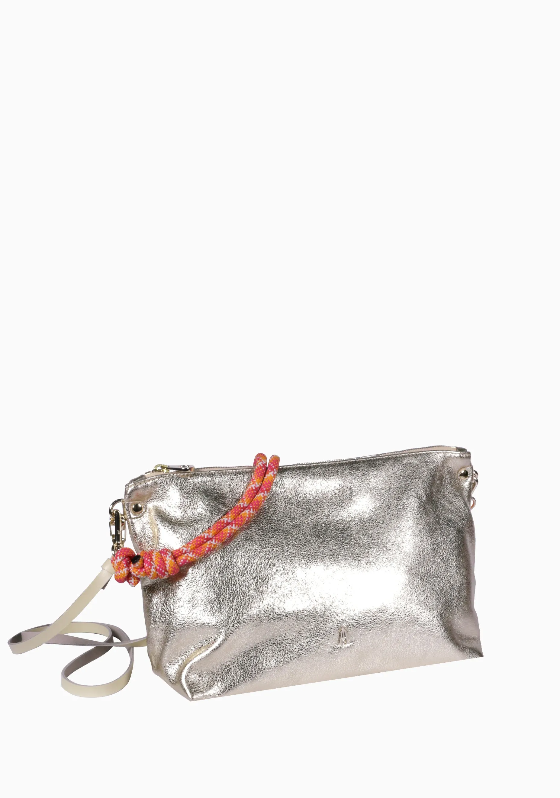 Mallow Metallic Bag_Champagne