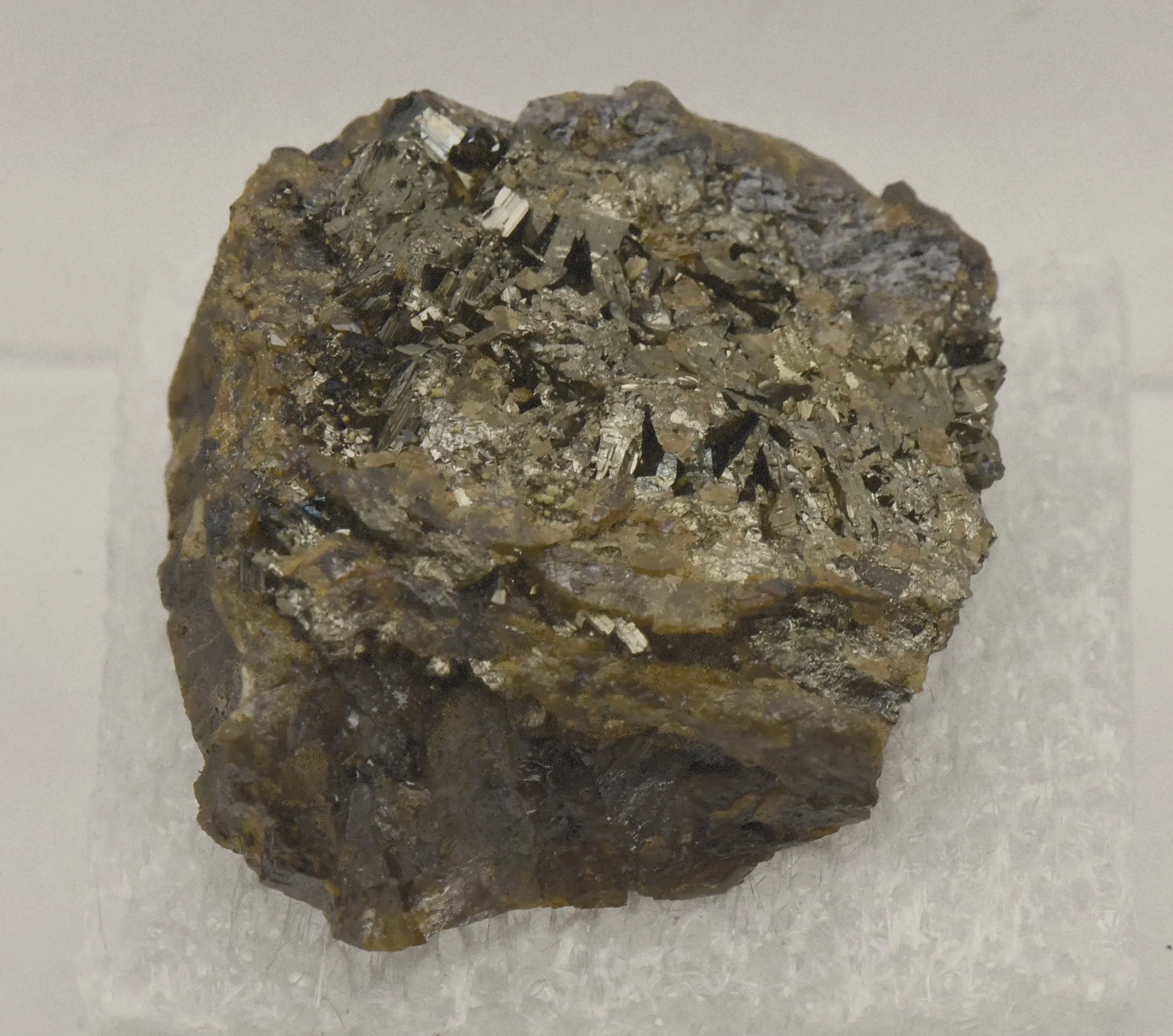 Marcasite on Sphalerite Thumbnail Specimen - Tennessee