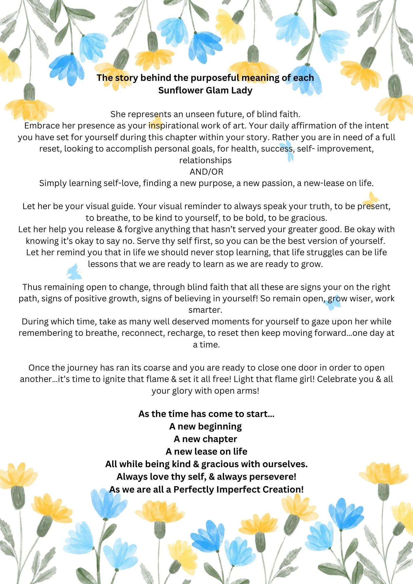 Meaningful Lady - Sunflower Glam - Sculptural Candle - Curated Gift Set
