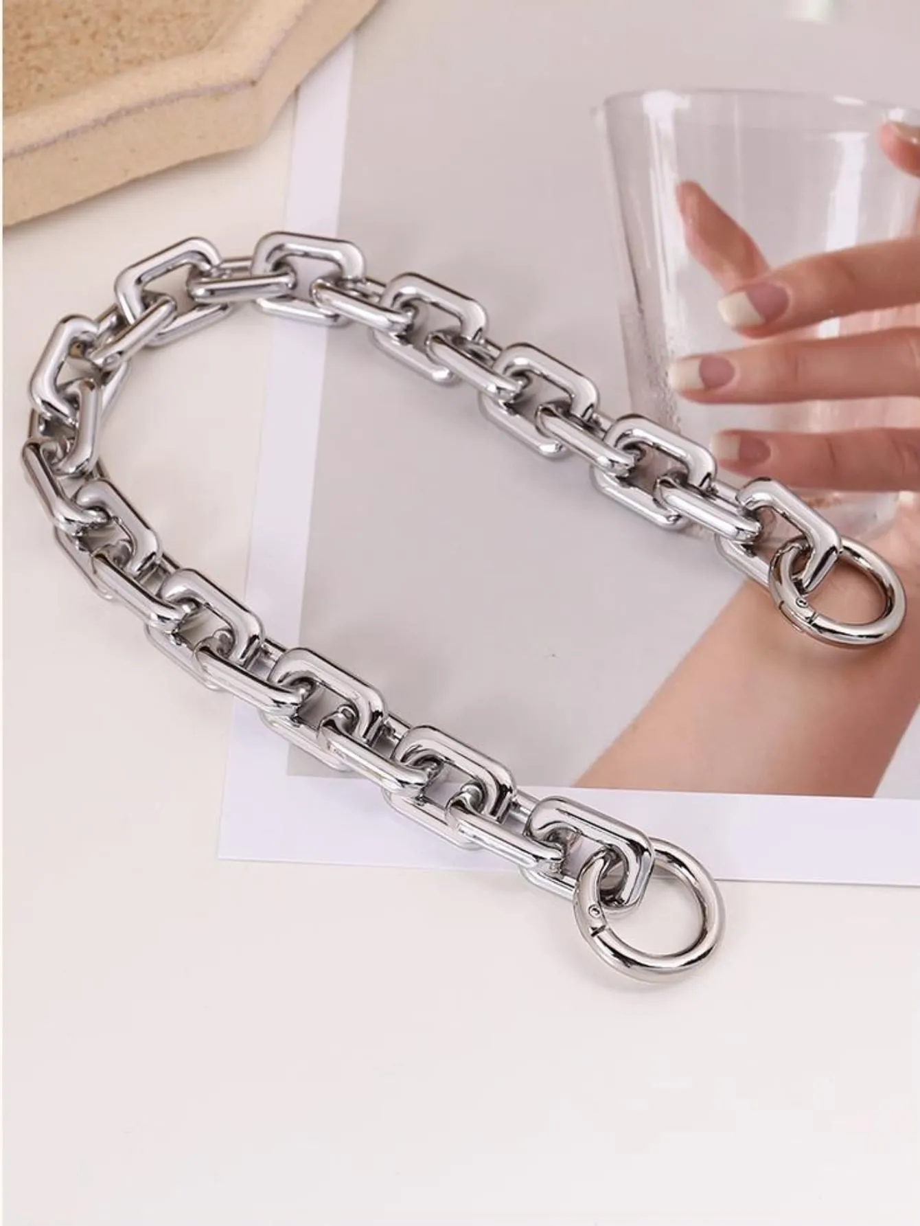 Metal Chain Bag Strap