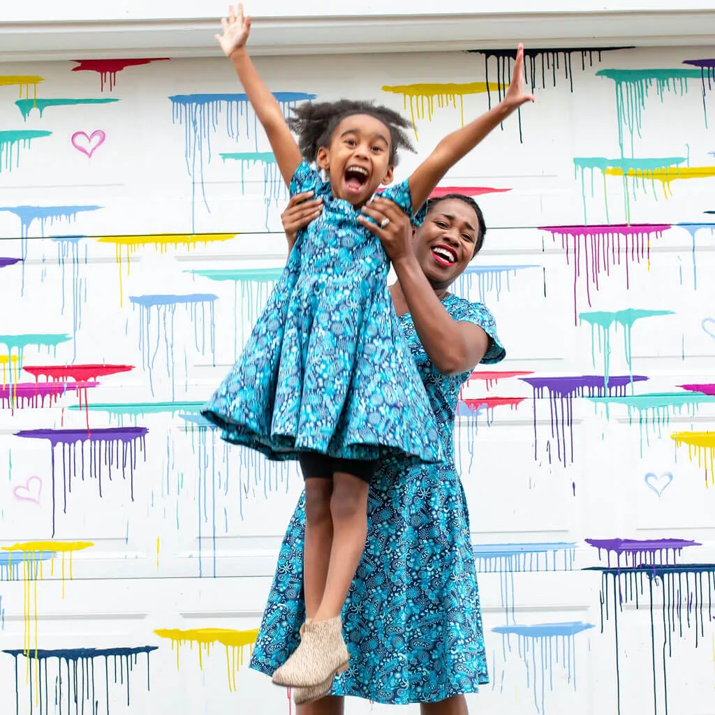 Microbes Super Twirler Dress with Pockets