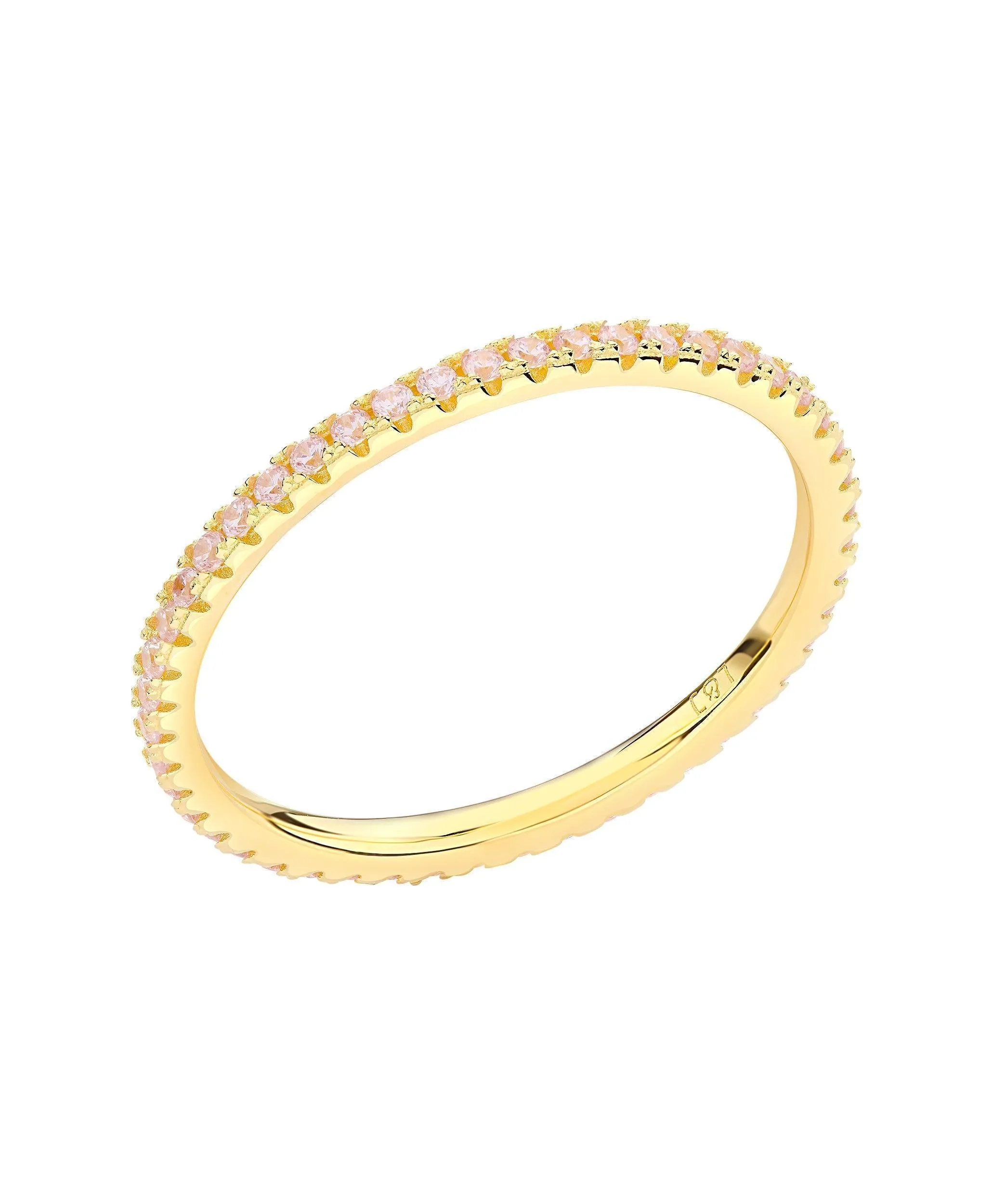 Mila Ring Rose 18ct Gold Plated
