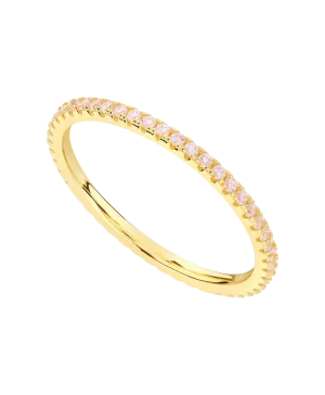 Mila Ring Rose 18ct Gold Plated