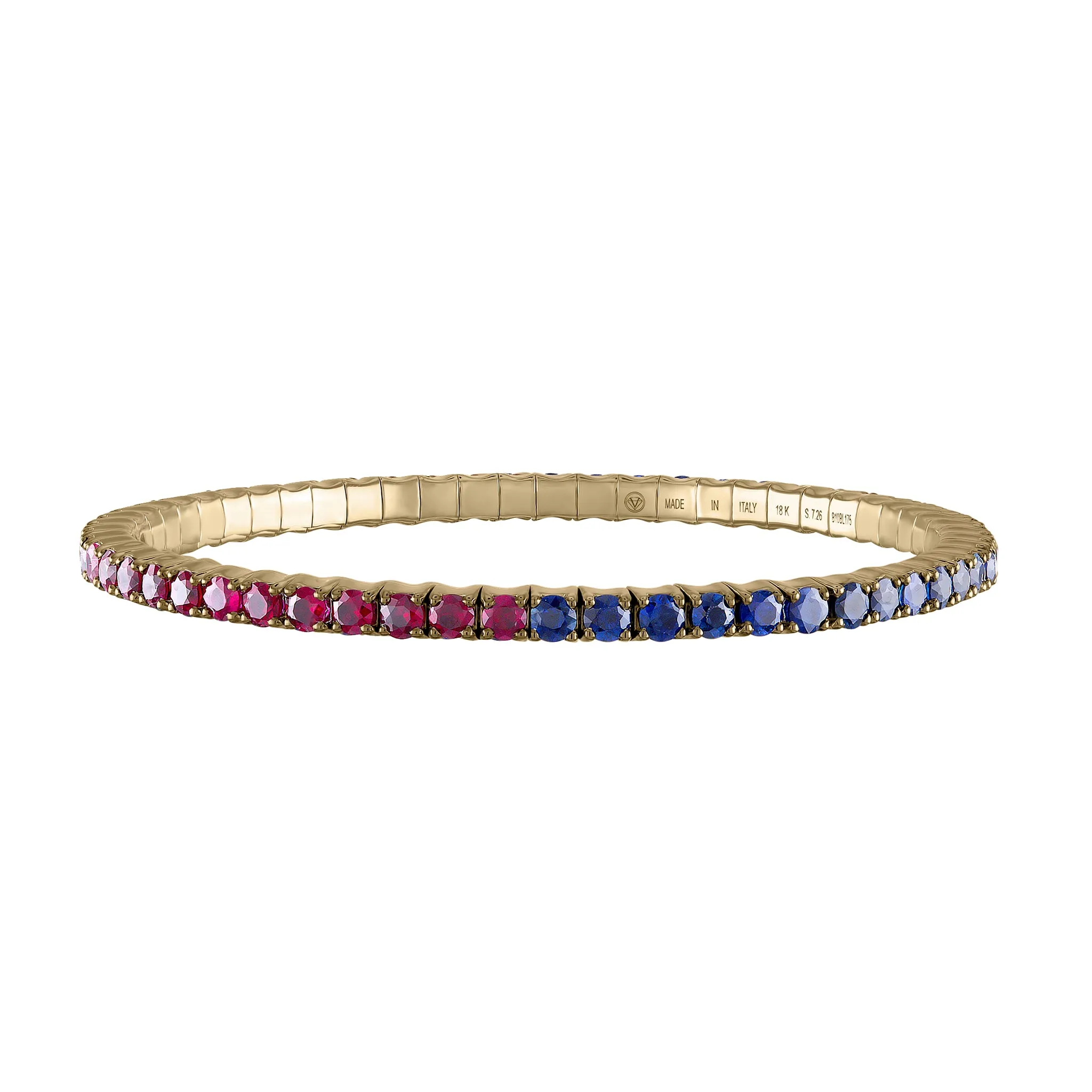 Mozambique Rubies & Blue Sapphires · Duet Bracelets