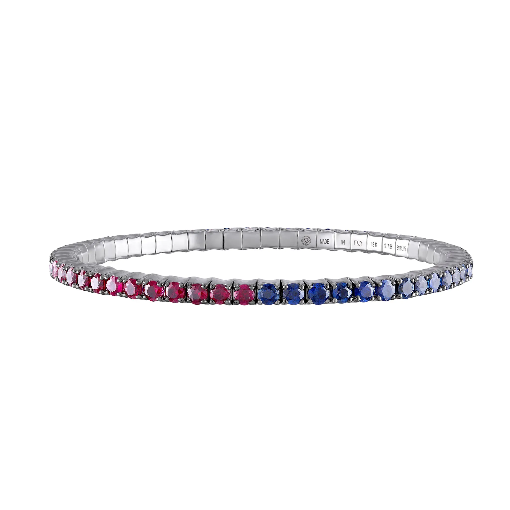 Mozambique Rubies & Blue Sapphires · Duet Bracelets