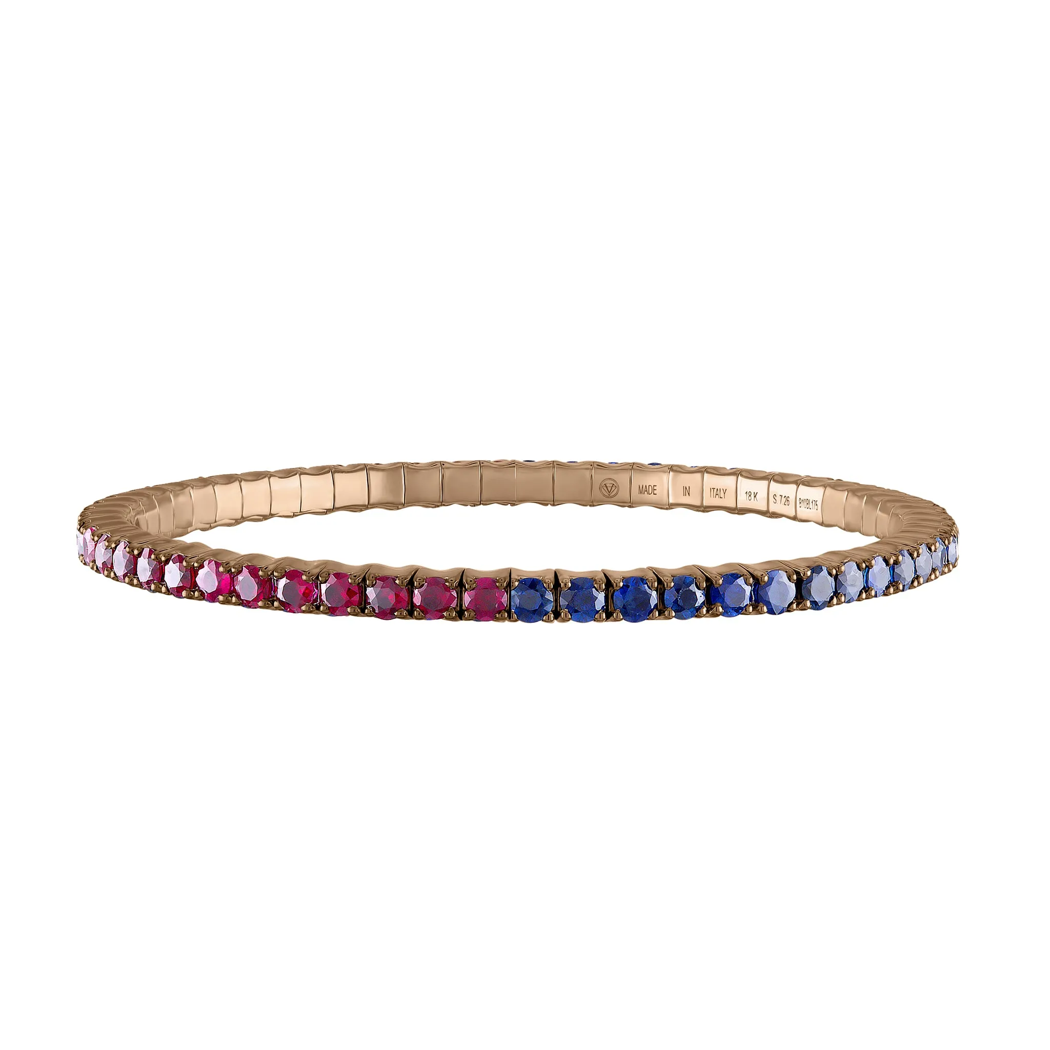 Mozambique Rubies & Blue Sapphires · Duet Bracelets