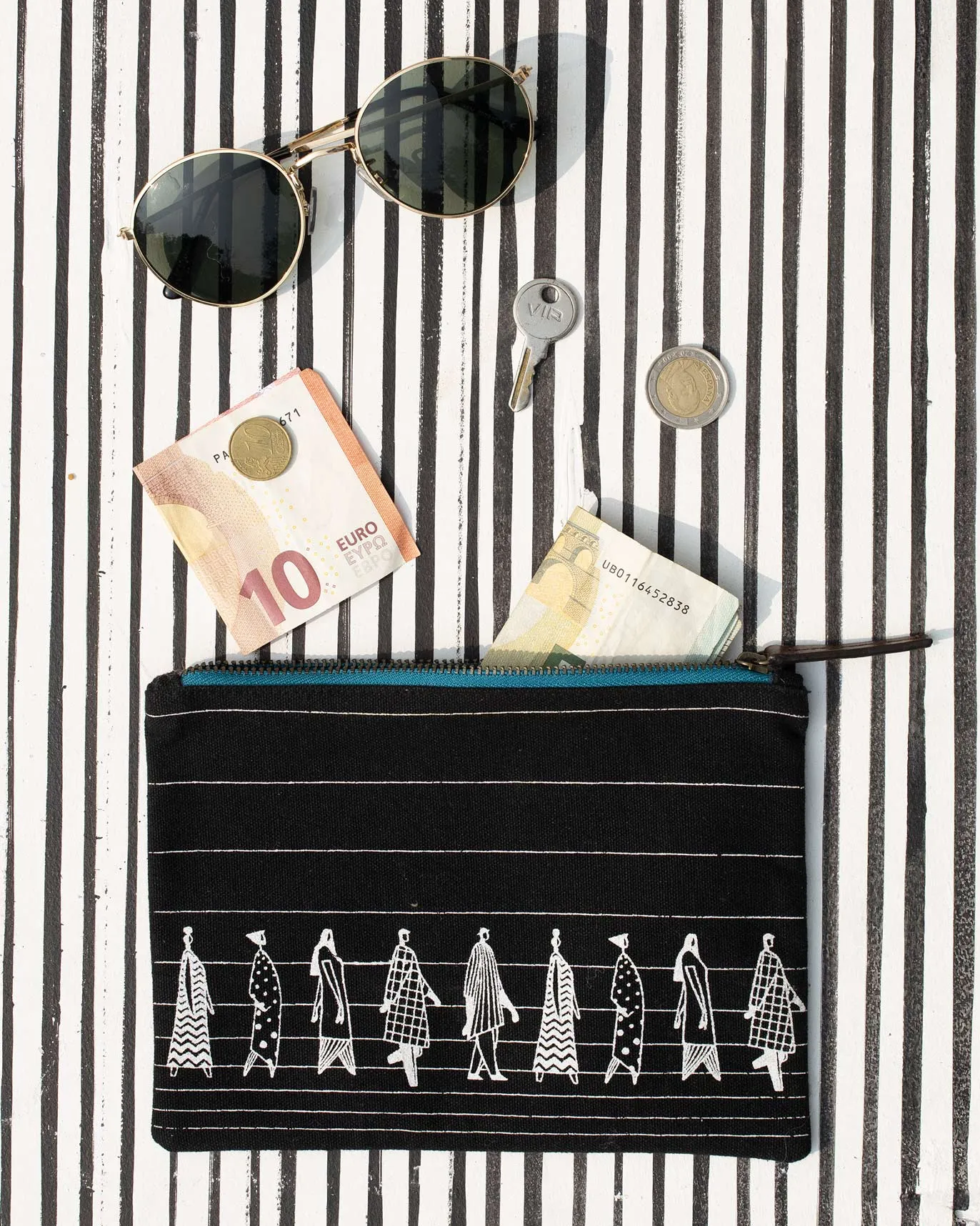 Musafir Midi Pouch - Black