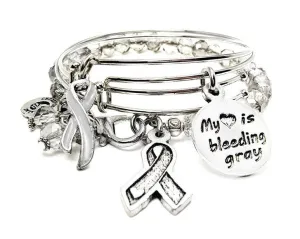 My Heart Is Bleeding Gray Catalog 3 Piece Collection
