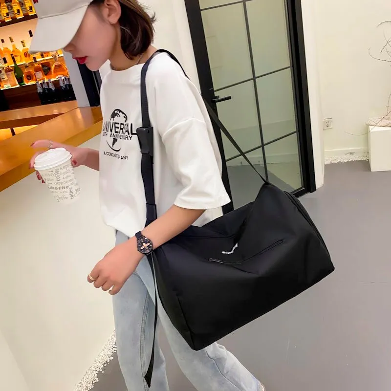 New Women Travel Bag Large Capacity Hand Luggage Duffle Bags Ladies Handbag Sports Gym Pack Fashion Yoga Weekend Shoulder Bags