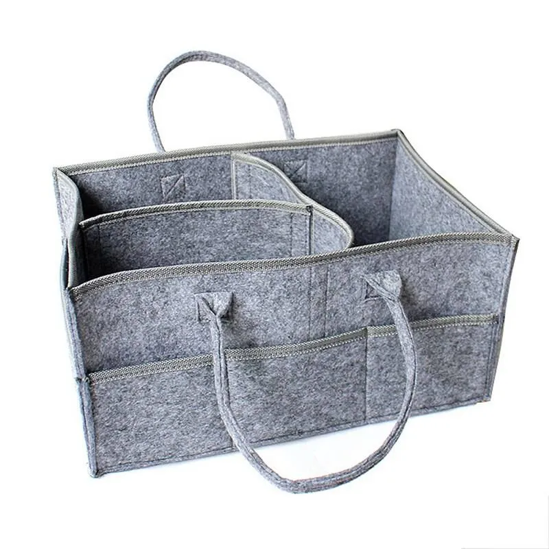 Newborn Baby Diaper Bag Organizer Nappy Bag Maternity Handbag Nursery Storage Portable Holder Bag Foldable Baby Care Container