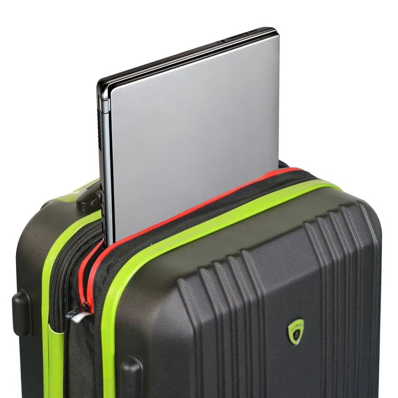 Olympia Apache II 3 Piece Hardside Spinner Luggage Set
