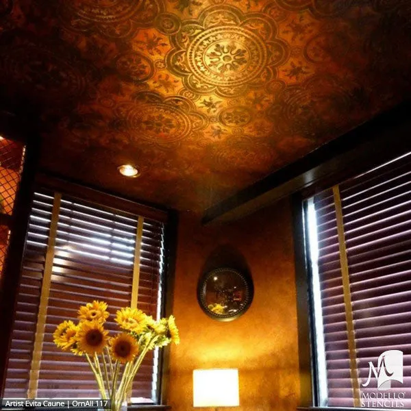 OrnAll117 Custom Vinyl Stencil