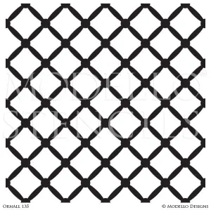 OrnAll135 Custom Vinyl Stencil