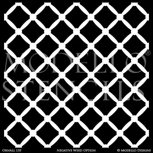 OrnAll135 Custom Vinyl Stencil