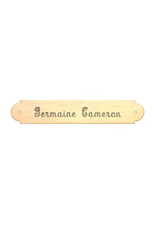 Ornamental Brass Plates-RUOB
