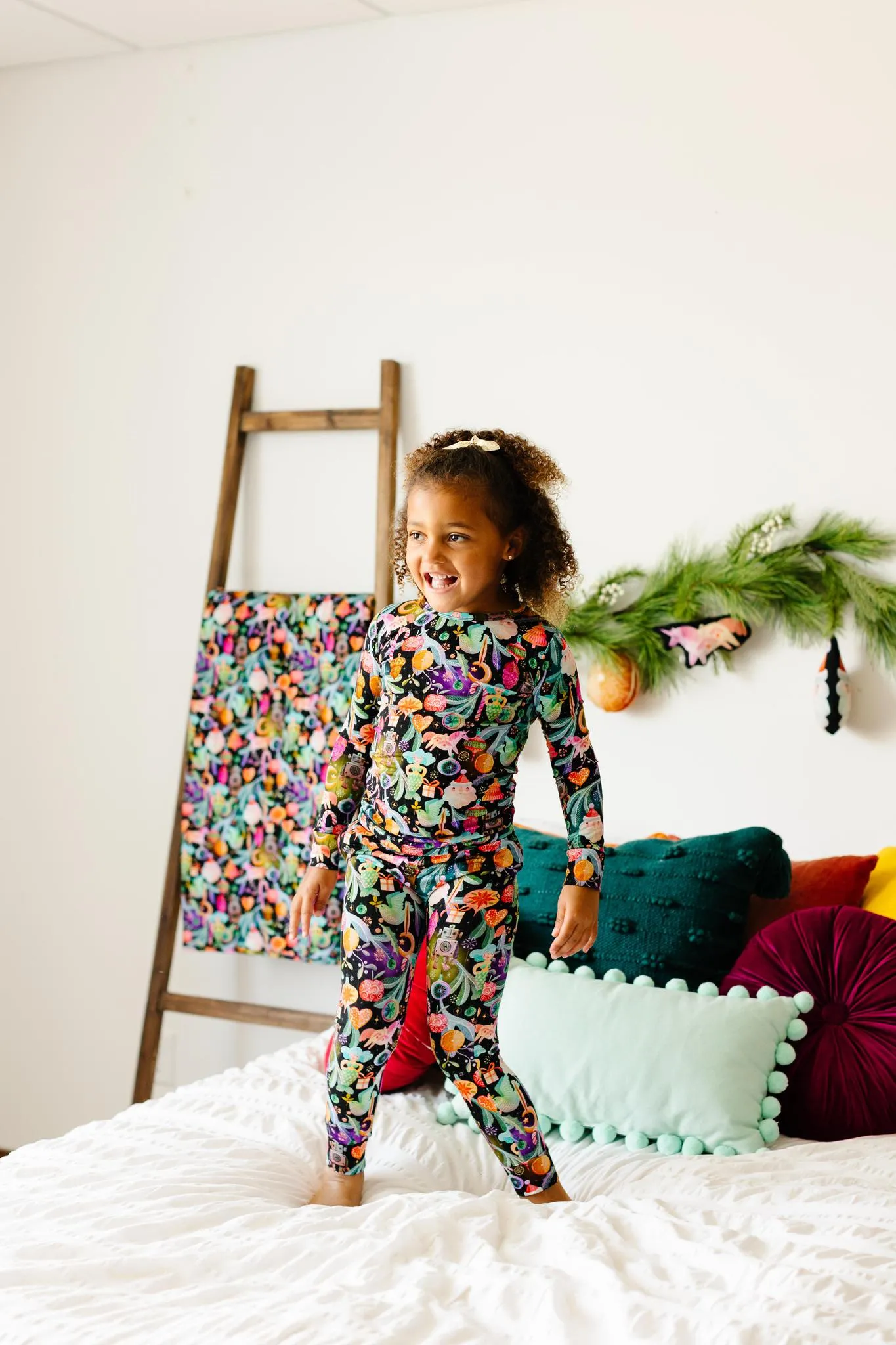 Ornamental Long Sleeve PJ Set