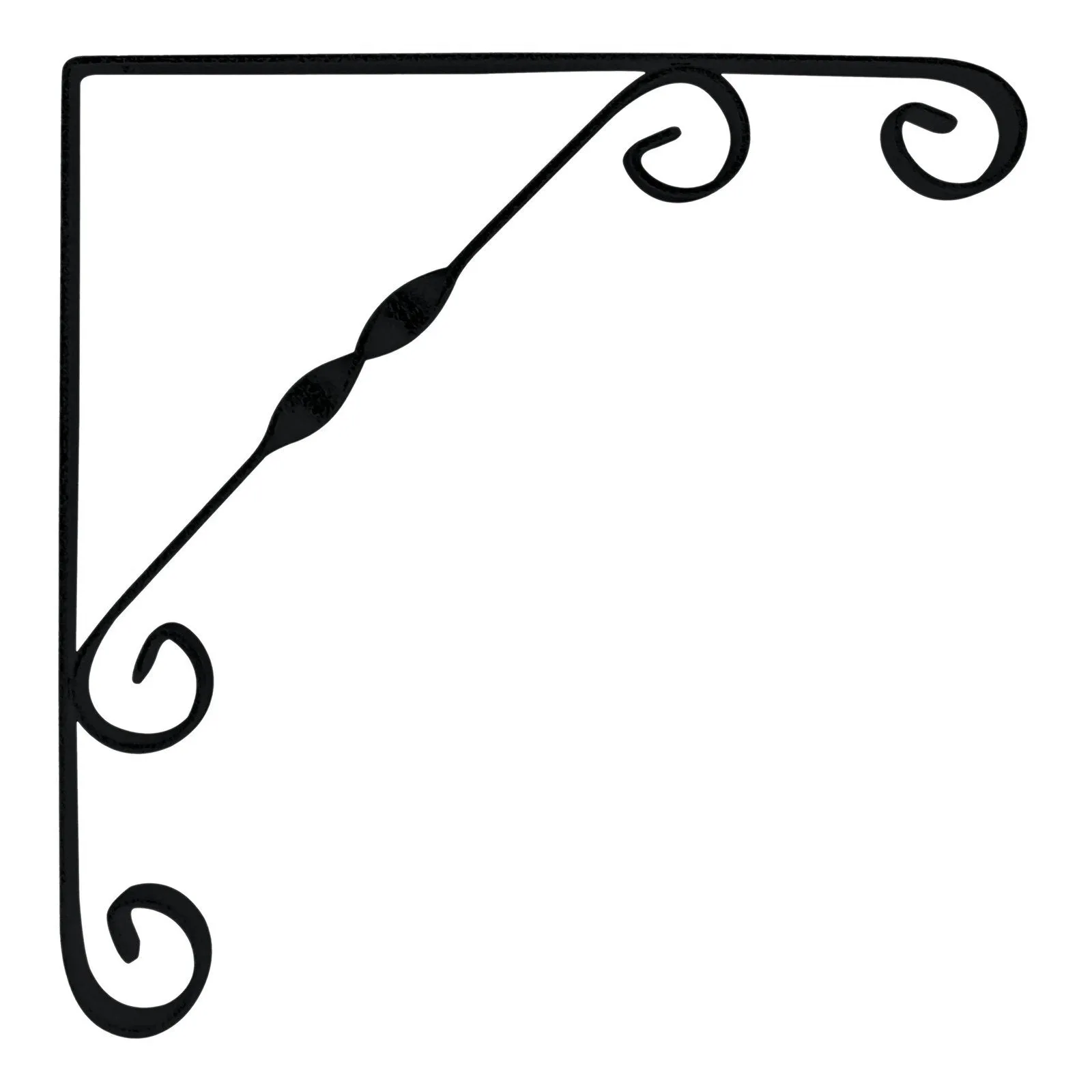 Ornamental Scroll Bracket - 10 Pack