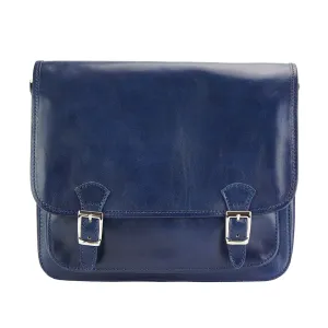 Palmira Leather Messenger Bag
