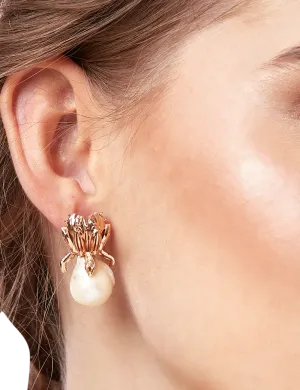 Pearl Lune Studs