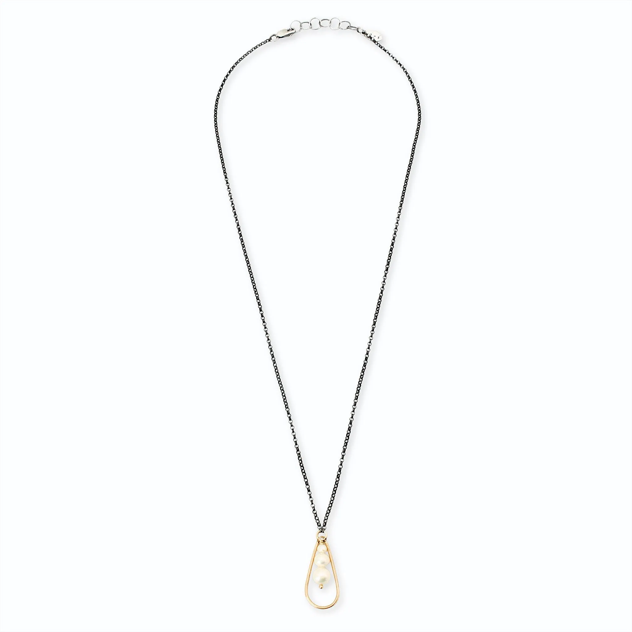 Pearl Trifecta Necklace