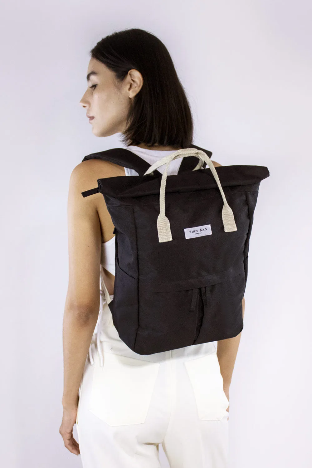 Pebble Black | Hackney 2.0 Backpack | Medium